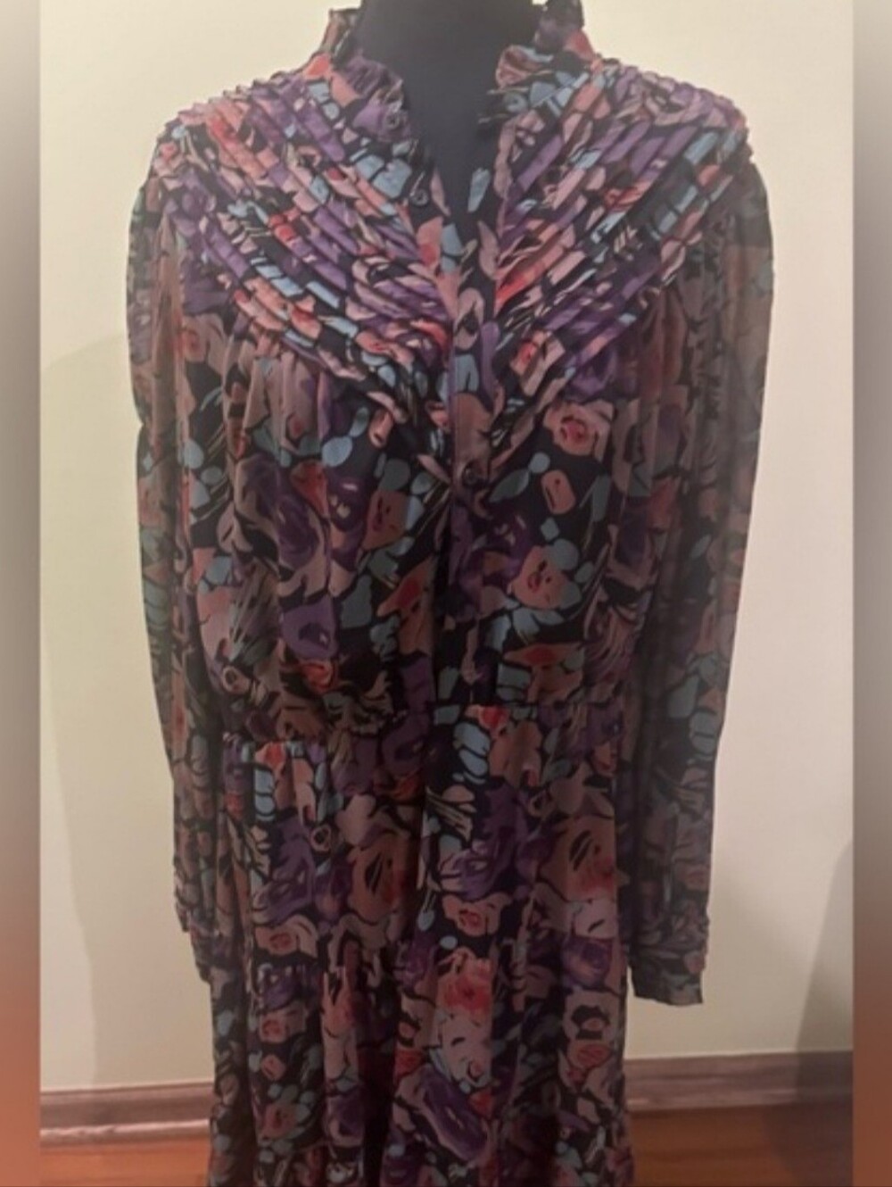 Ralph Lauren size 18 Dialata floral-print dress